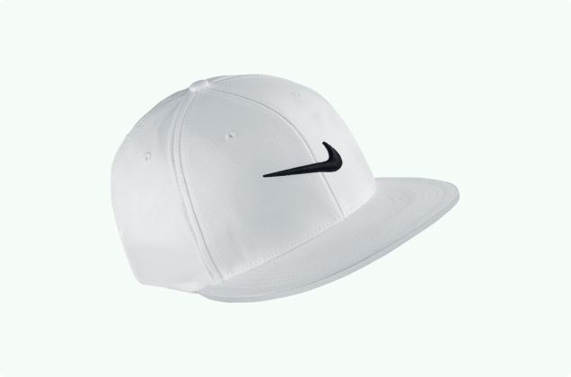 Tournament logo cap